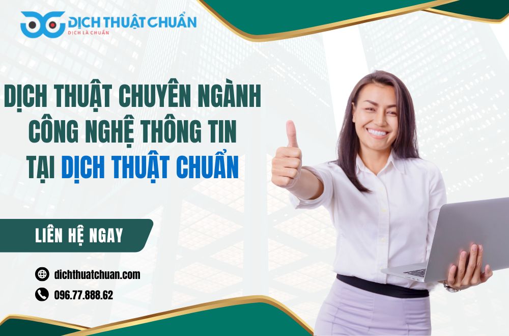 dịch thuật chuyên ngành công nghệ thông tin